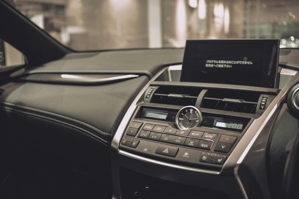 Lexus Enform app interface