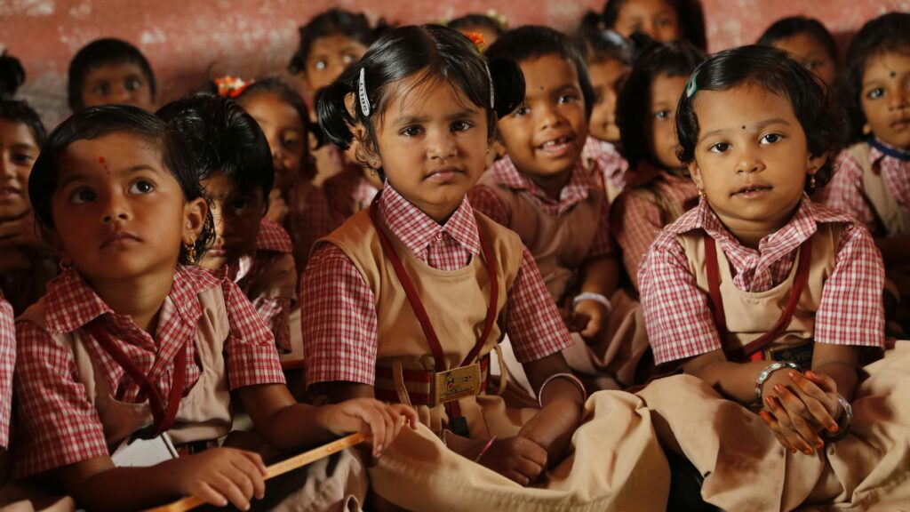 primary students classroom activity