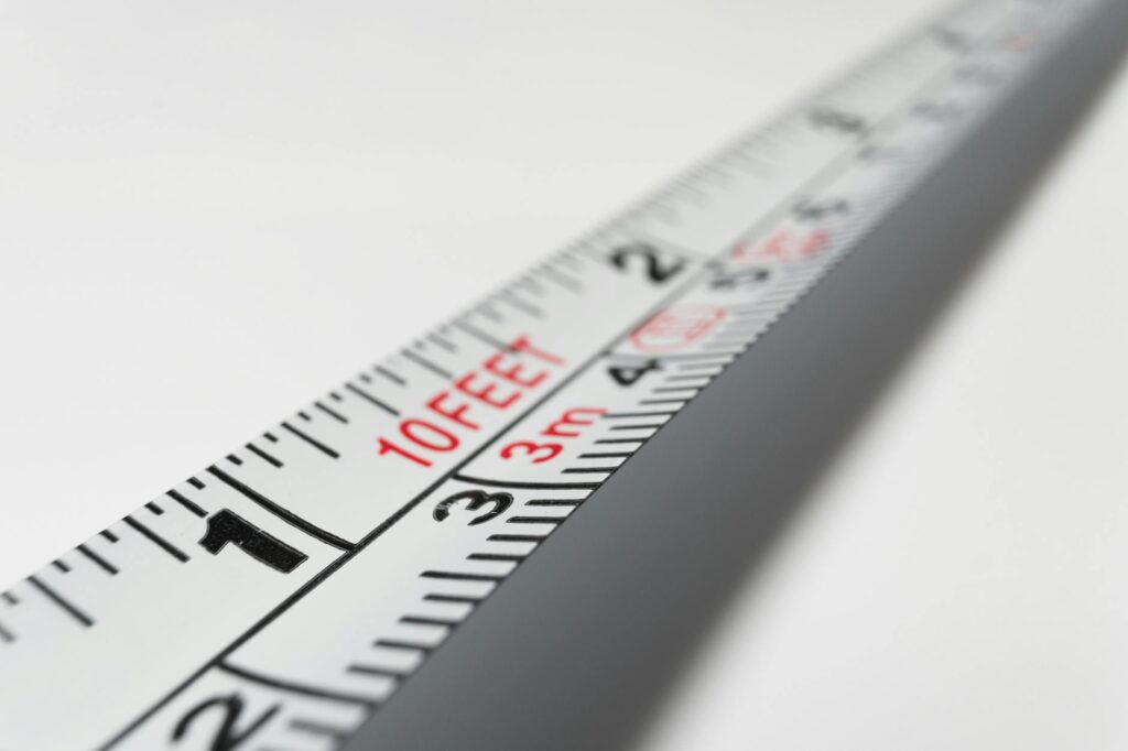 ruler conversion 40cm inches