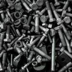 assortment of construction nails