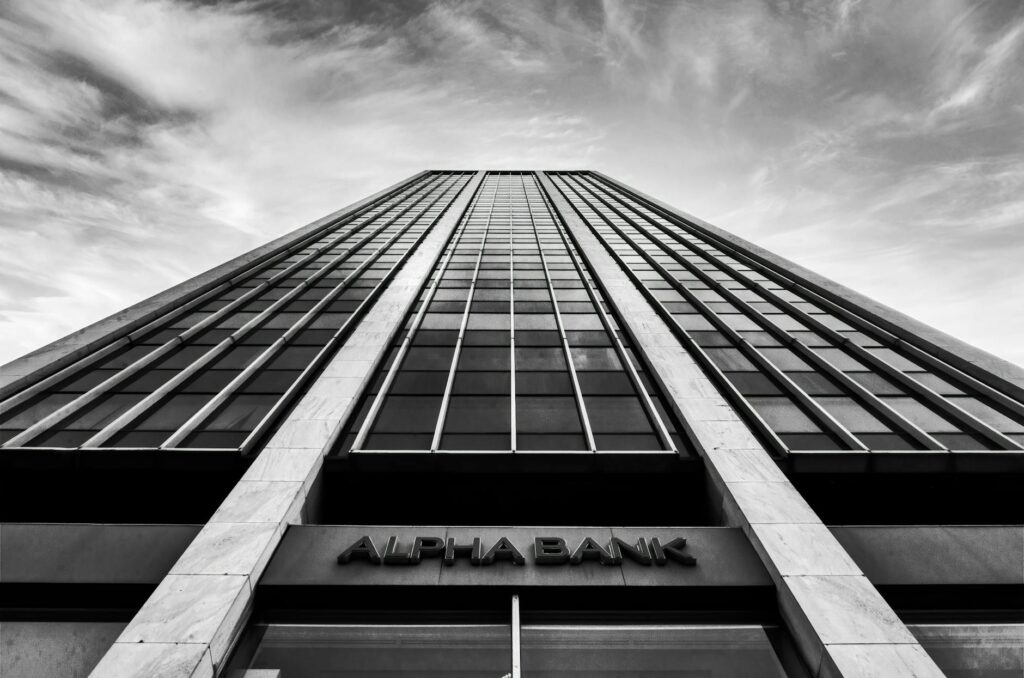 bank building closed sign