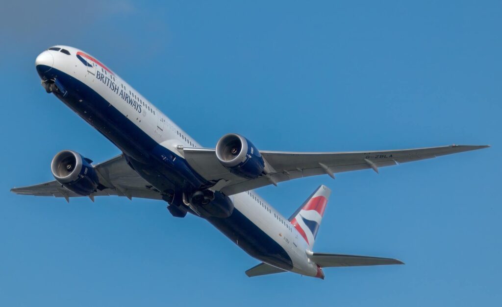 British Airways cockpit