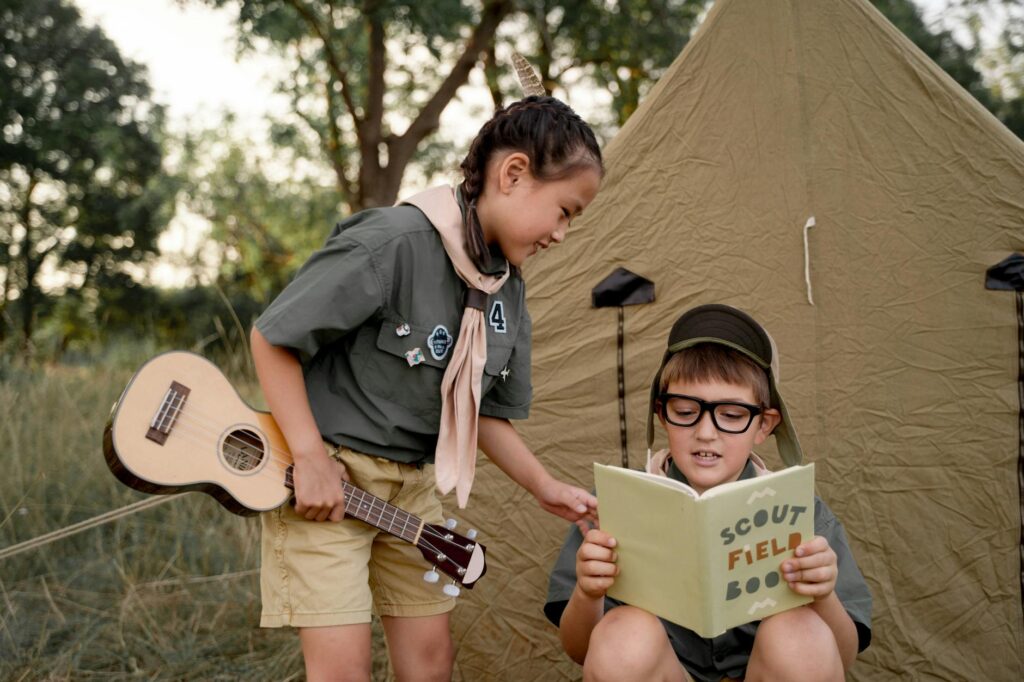 camping classroom decor