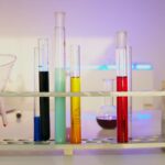 chemistry laboratory experiment beaker