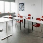 classroom stools arrangement
