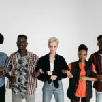 diverse group of professionals in a meeting