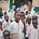 diverse primary school classroom