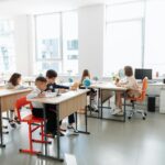 elementary school children Balkan