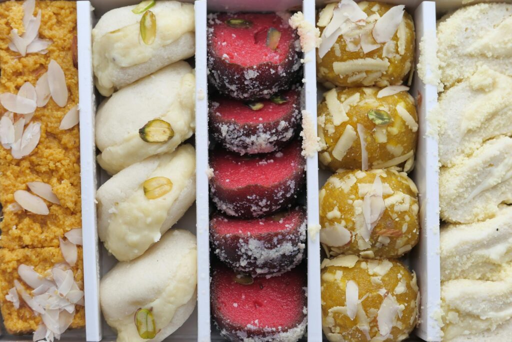 indian sweets delivery box