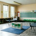 kidney table classroom setup