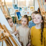 modern art classroom
