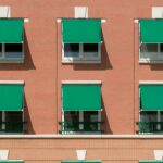 modern awning installation