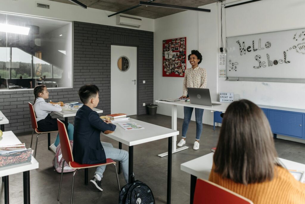 modern classroom learning centers