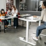 modern classroom stools