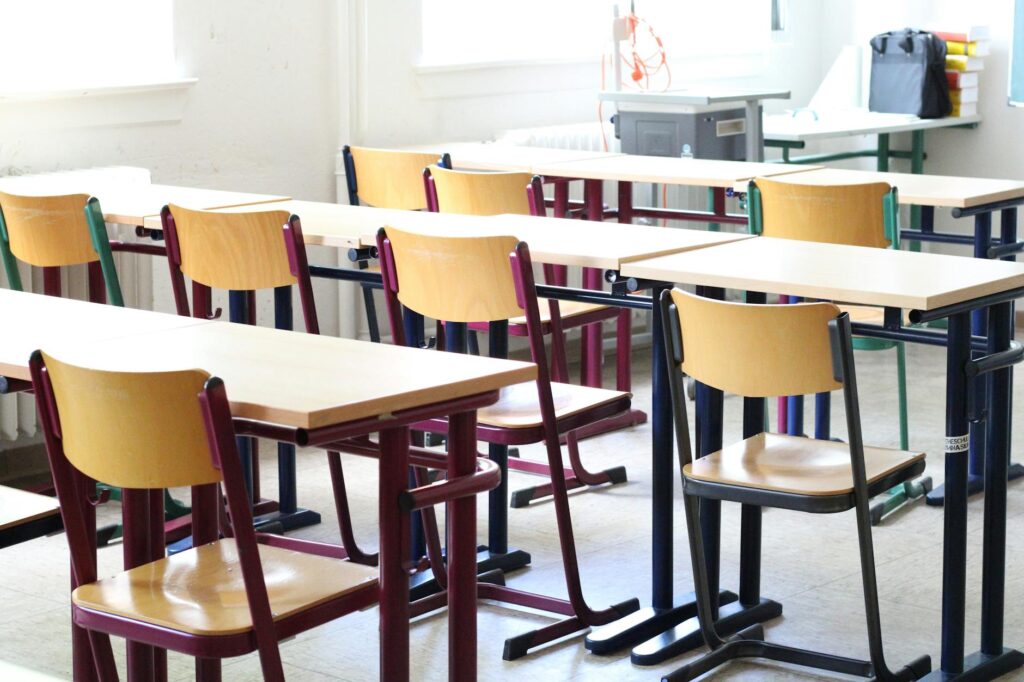 modern classroom tables