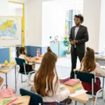 modern elementary classroom