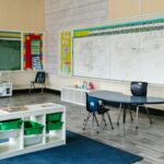 modern kindergarten classroom
