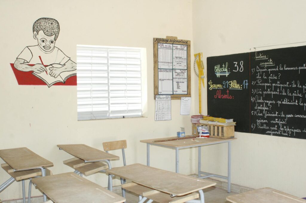rehabilitation classroom interior