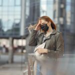 woman wearing a silk sari