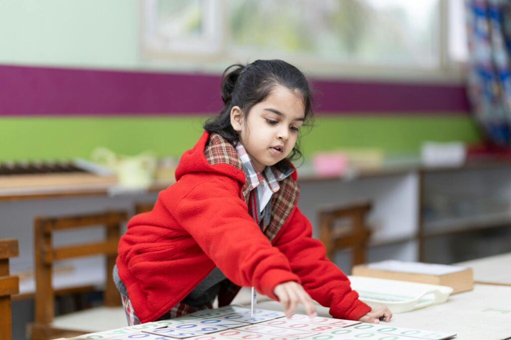 child in nurturing classroom