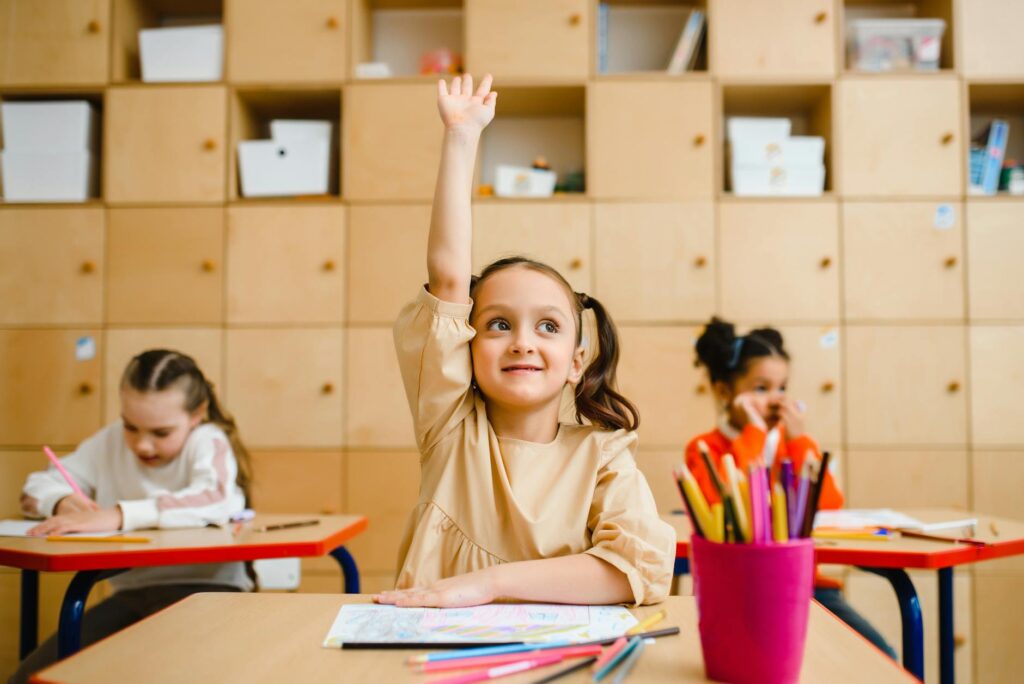 colourful educational classroom posters