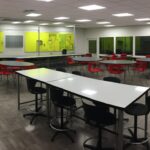 modern classroom 10x