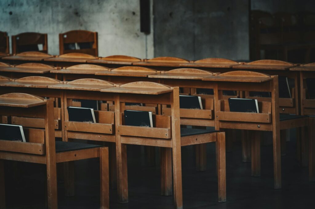modern UK classroom chairs