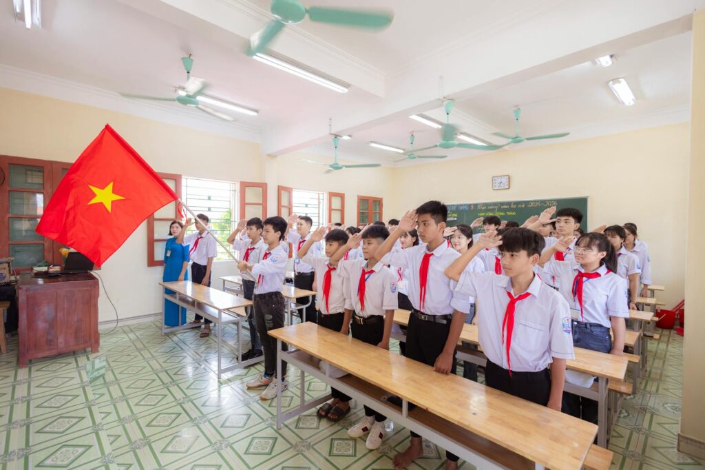 secondary school classroom