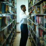 student choosing learning path