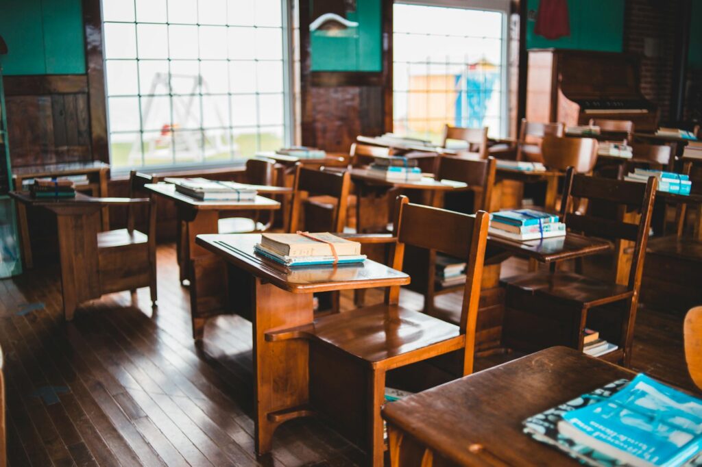 Waldorf classroom natural light